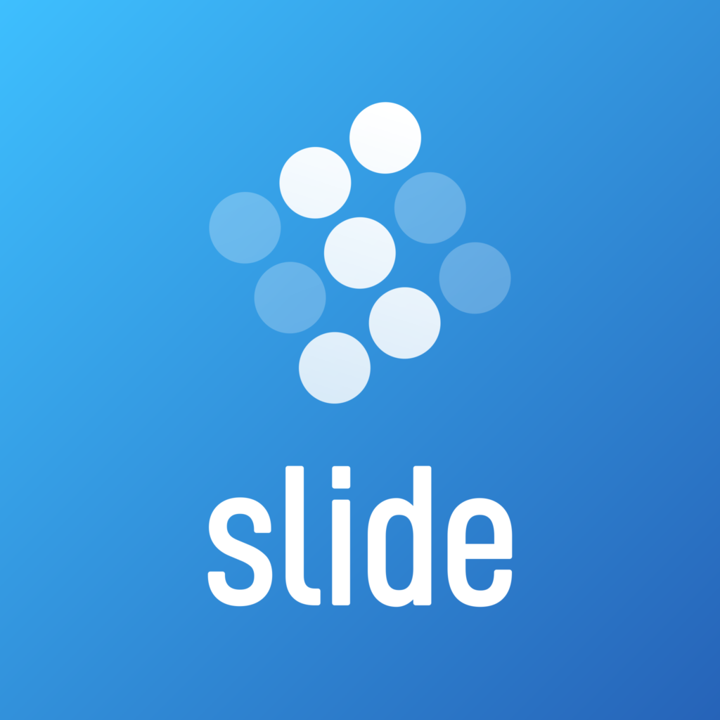 Slide logo